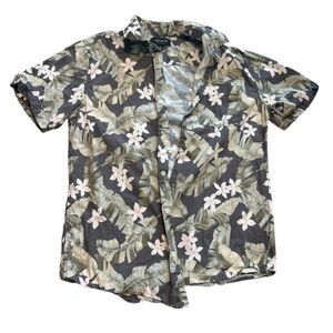 PacSun Tropical Leaf Print Shirt